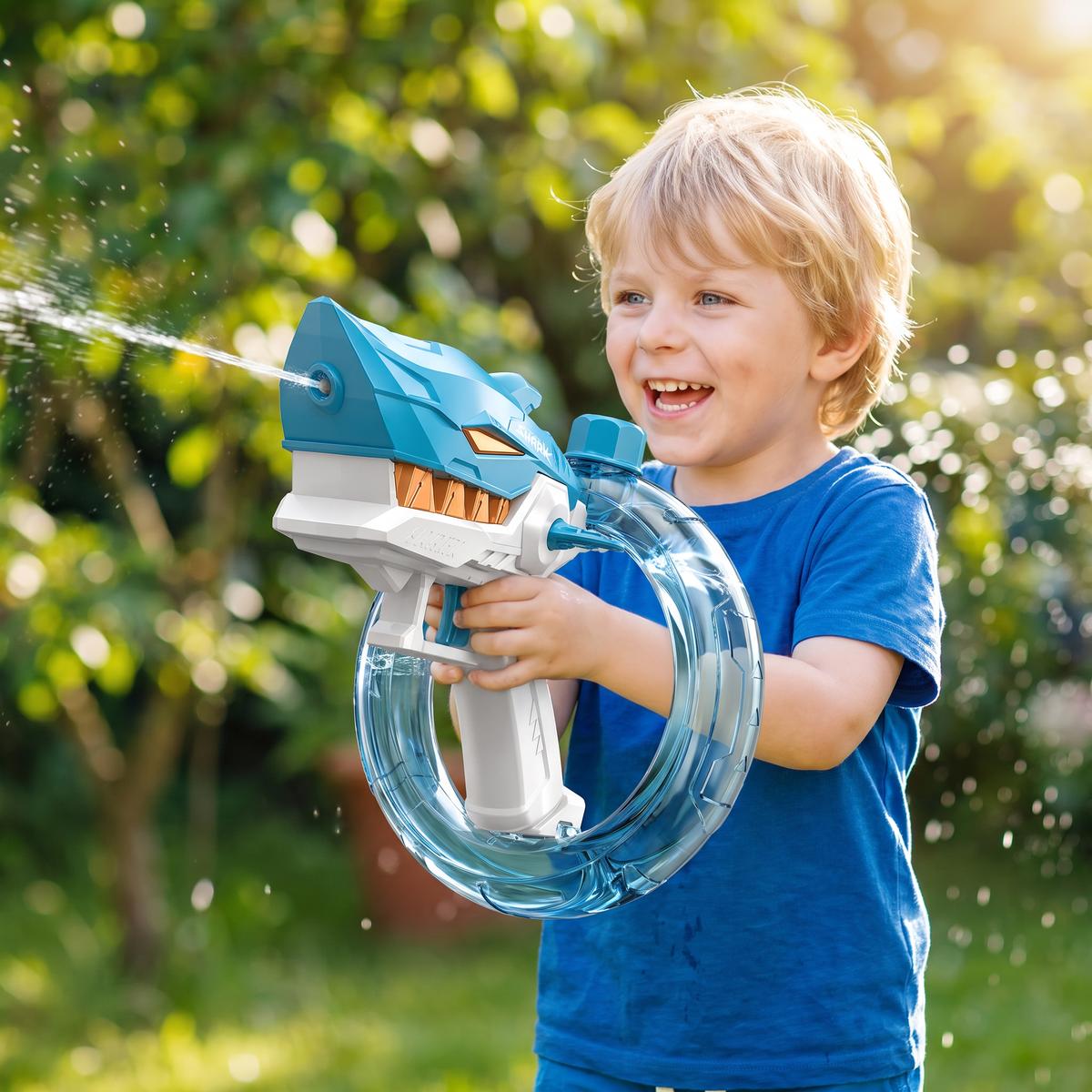 Elektrisch Haaienwaterpistool voor Kinderen – Volautomatisch Waterplezier voor Warme Zomerdagen