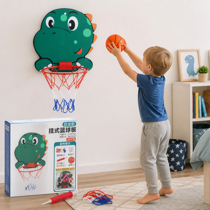 Schattige Dieren Basketbalset Voor Kinderen